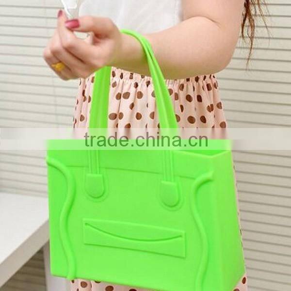 Silicone Tote bag,Lady's Silicone Beach Bag,Gummy Tote