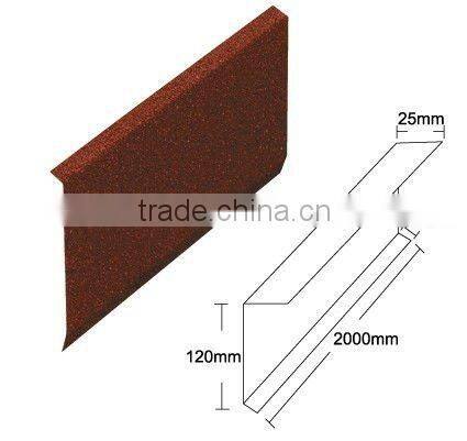 eaves flashing (stone coated roof tile)
