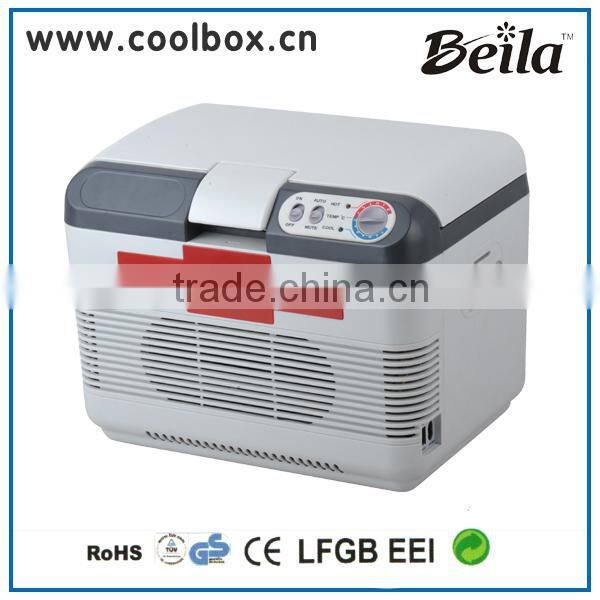 auto campming mini fridge 15L car mini thermoelectric cooler and warmer box 220V 12V
