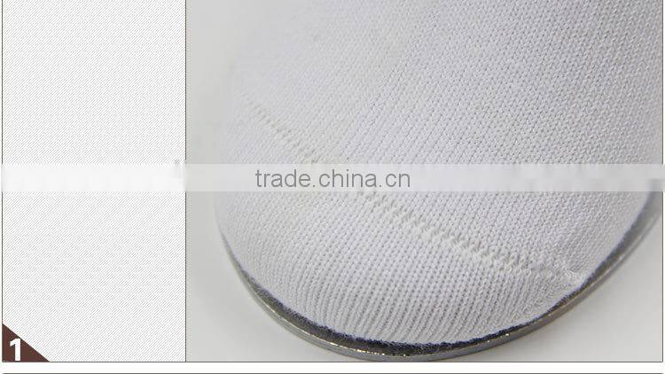Plain white Carton Jacquard Cotton Baby Socks