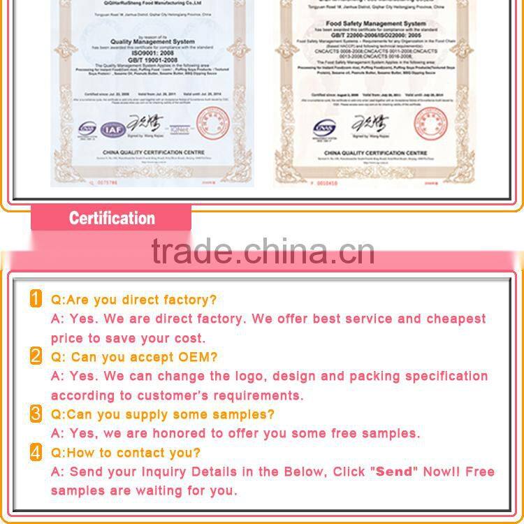 Wholesale Nutritional Food Matched Rice Purple Potato Product