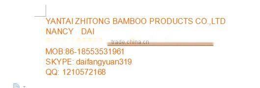 flat bamboo food sticks manufacturer