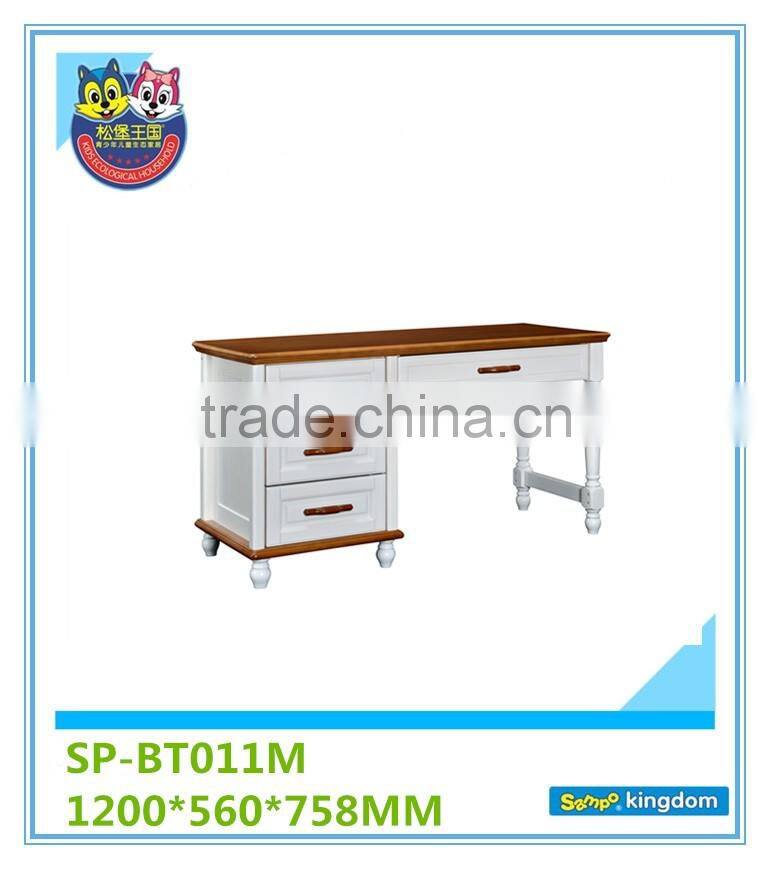 Wooden computer desk, for kids study,coffee color,practical computer desk SP-BT011M