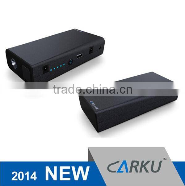 CARKU 2014 NEW DESIGN mini multifunction jump starter carku Epower-12 for 12v car jump starter battery booster pack 15000mah