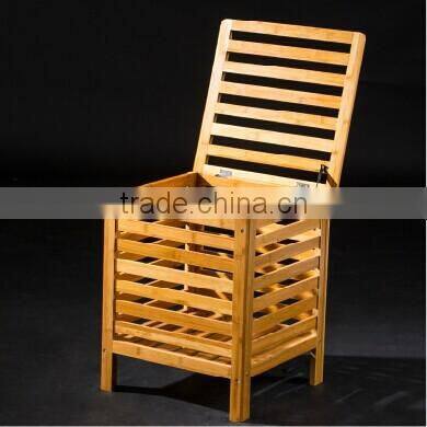 Two Used Bamboo Clothes Rack &Bamboo Chair