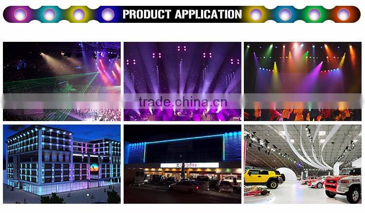 Warranty 1 year high capacity 6 in 1 led stage spot lighting aluminum PAR6 wireless battery uplight