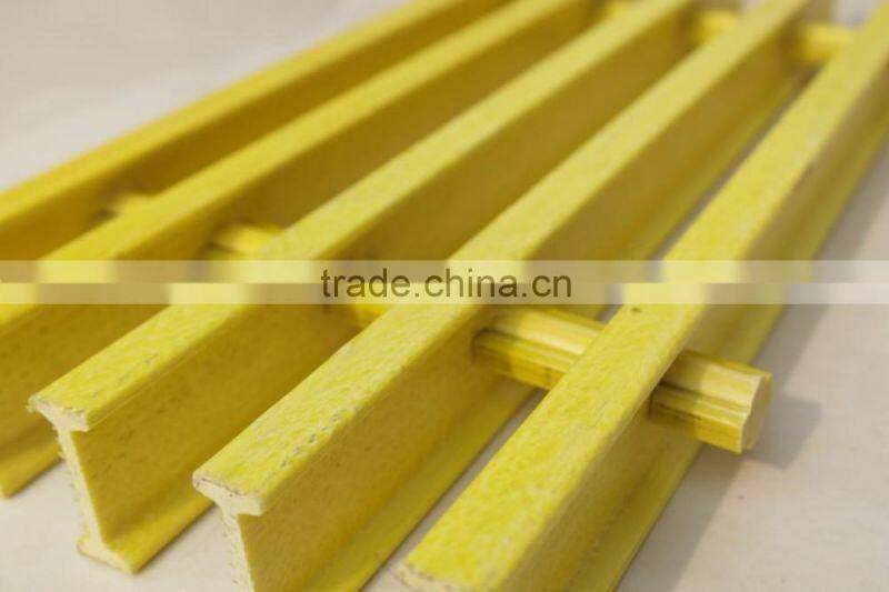 Heavy Duty Pultruded FRP Gratings For Trench Cover