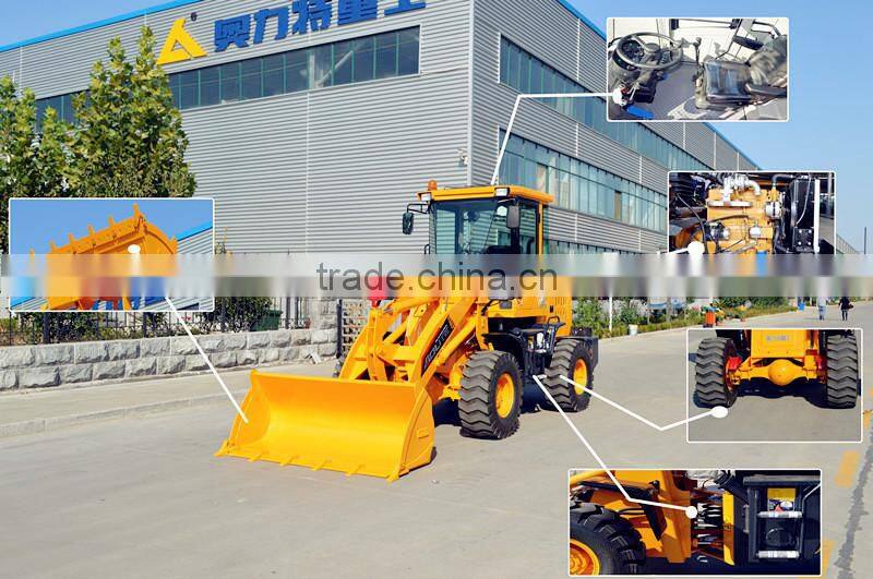 1300kg small farm loader equipment