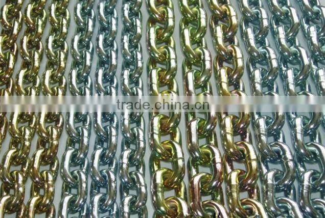 zinc plated alloy steel load Lashing chain