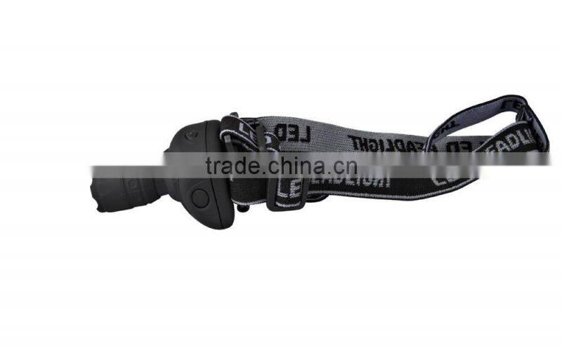 GS-6002 zoomable led head lamp with cre Q5 bulb