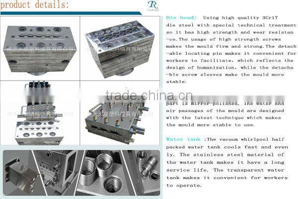 PVC Decorative Plates Extrusion Mold Machinery