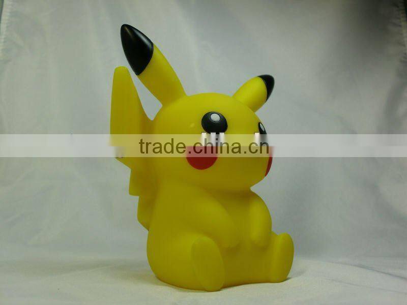 Plastic anime cartoon figure decoration toys