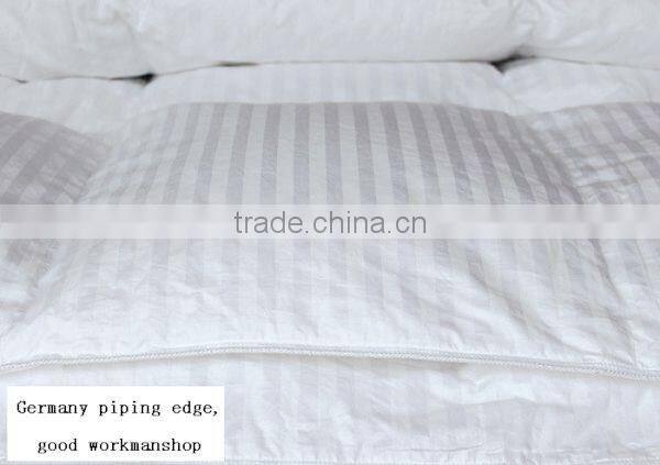 Luxury Germany Piping Edge White Goose Down Quilt