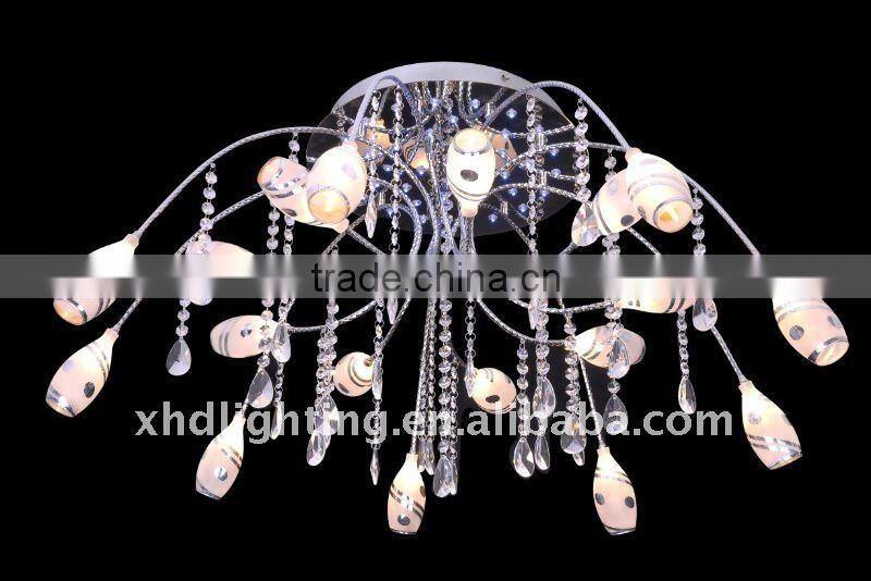 2012Hhot selling led crystal ceiling lamp