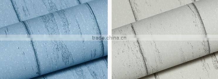non woven new design blue Mediterranean wallpaper wholesale