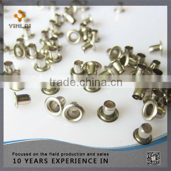 Manufactory price high quality metal eyelet