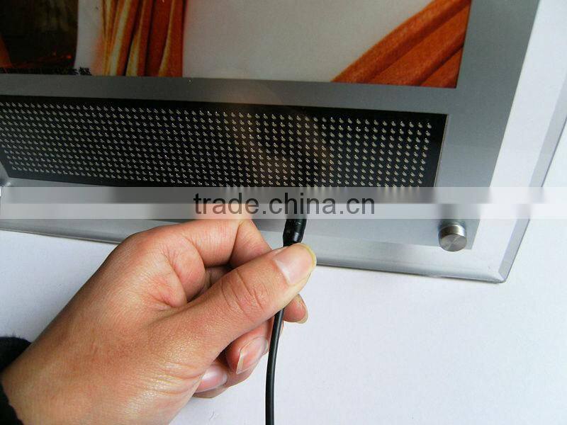 Extreme thin led lighting box