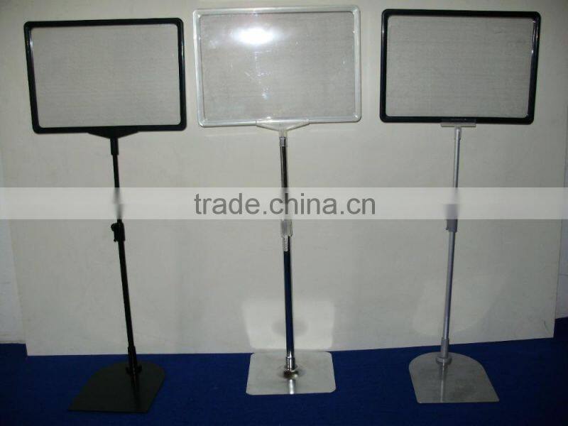 Supermarket Display Stand Poster Display Stand Photo Frame