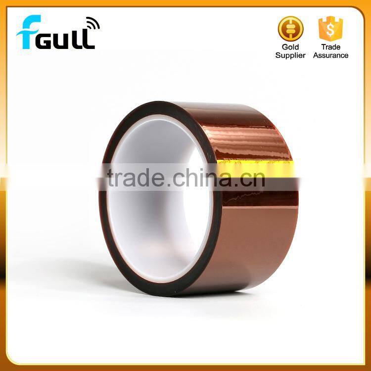 Yellow high temperature adhesive tape heat resistant