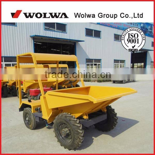 Wolwa GN15 Mini 4x4 wheel hydraulic dumper loader