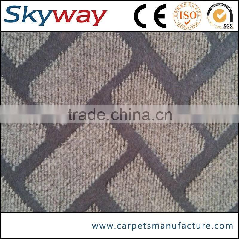 China manufacturer best commercial jacquard carpet
