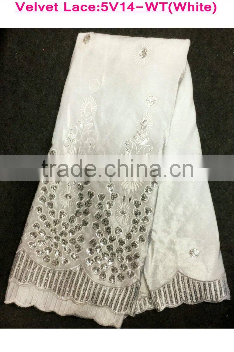 Fashion pink sequins women raw silk velvet burnout silk velvet fabric