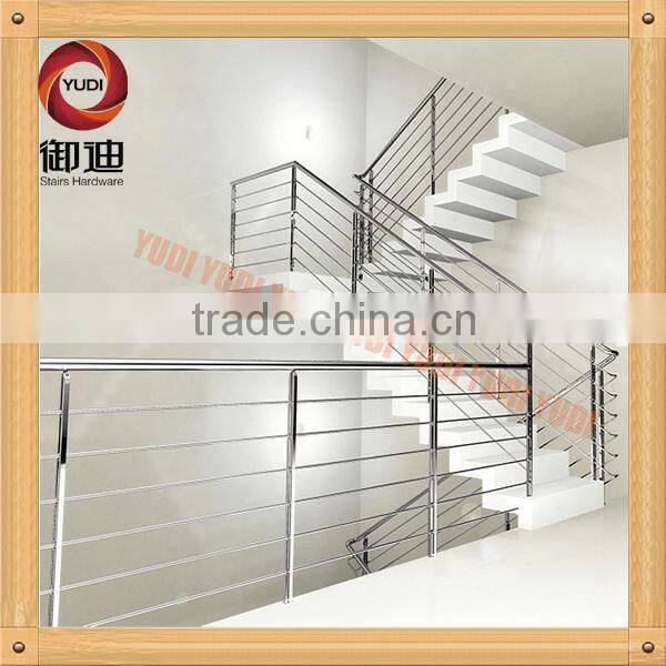 exterior stainless steel corridor staircase handrail design