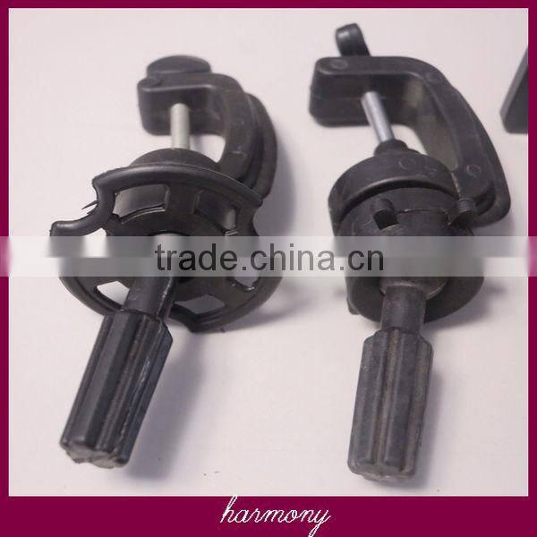 SALON training teaching head holder with white and black