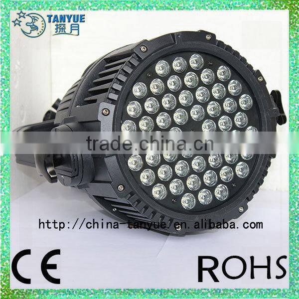 Led stage lighting ip65 54 3w rgbw led par light China factory