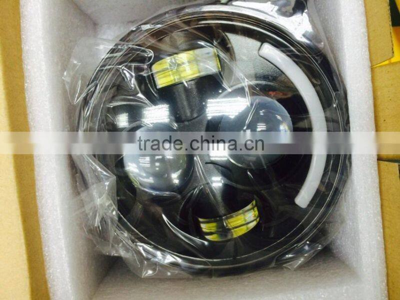 5.75Inch Motorcycle Led Headlights Projector Daymaker Replace Hid Kit For Harley