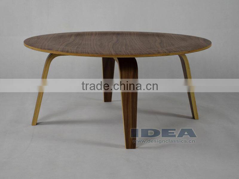 Replica Charles Plywood Coffee Table - Walnut