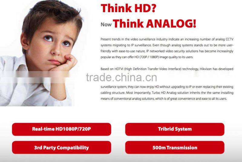 2016 Hot Selling tvi,Hikvision H 265 4-CH Turbo HD TVI DVR DS-7204HQHI-F1/N