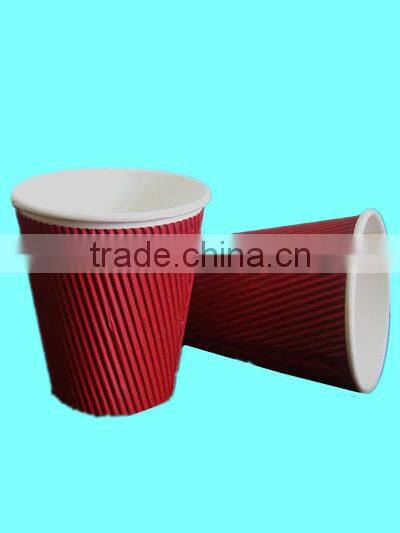 12oz high quality Ripple wall Paper Cup