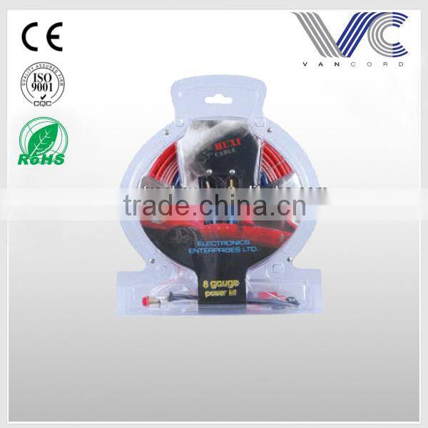 FrankEver amp wiring kit 8 awg car audio wiring kit