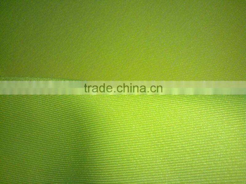 Fluorescent Yellow Poly/Cotton Twill Uniform Fabric