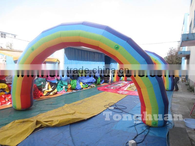 inflatable rainbow arch hzt001