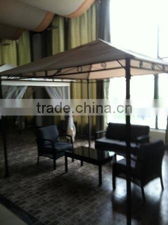 New Designed Double Roof Outdoor Gazebo With Netting