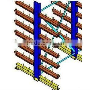 Cantilever type rack.Double Side, Single Side Outside Cantilever Rack for warehouse storage