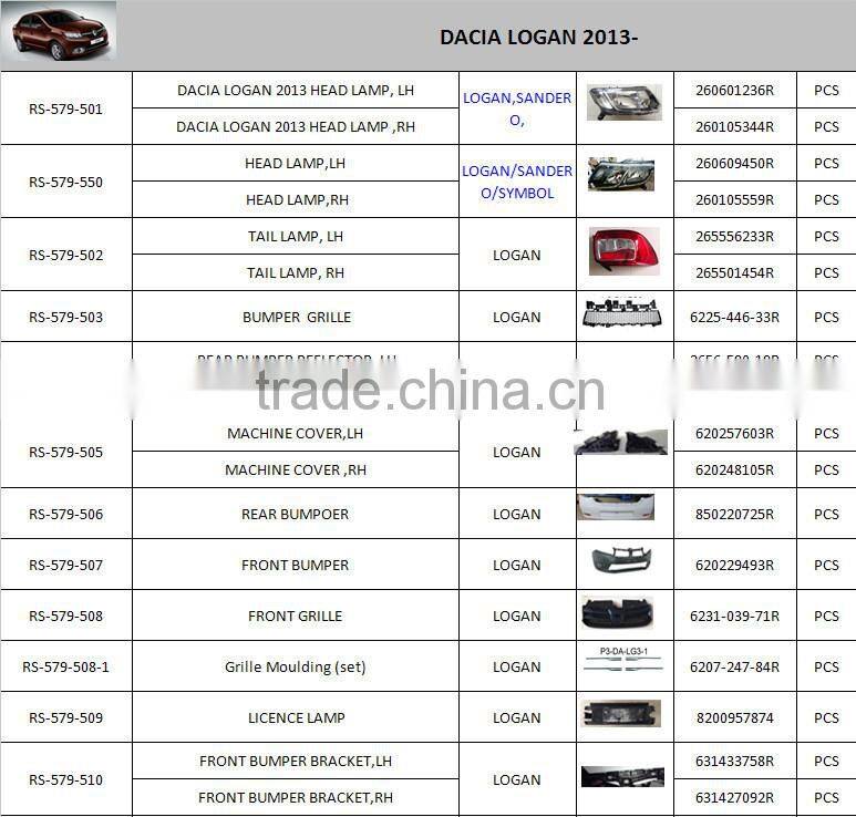 dacia logan 2013 car door mirrors