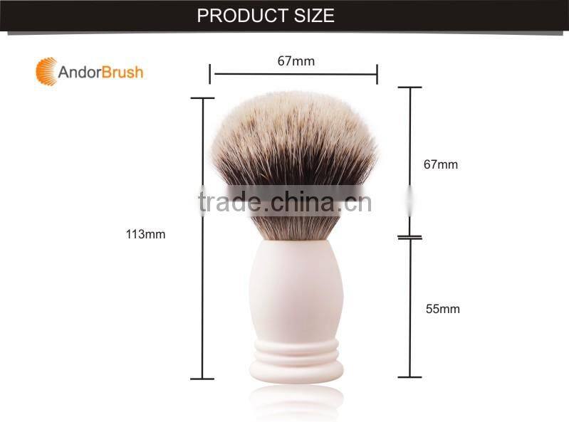 Wholesale super badger hair knots shaving brush knot shave brush