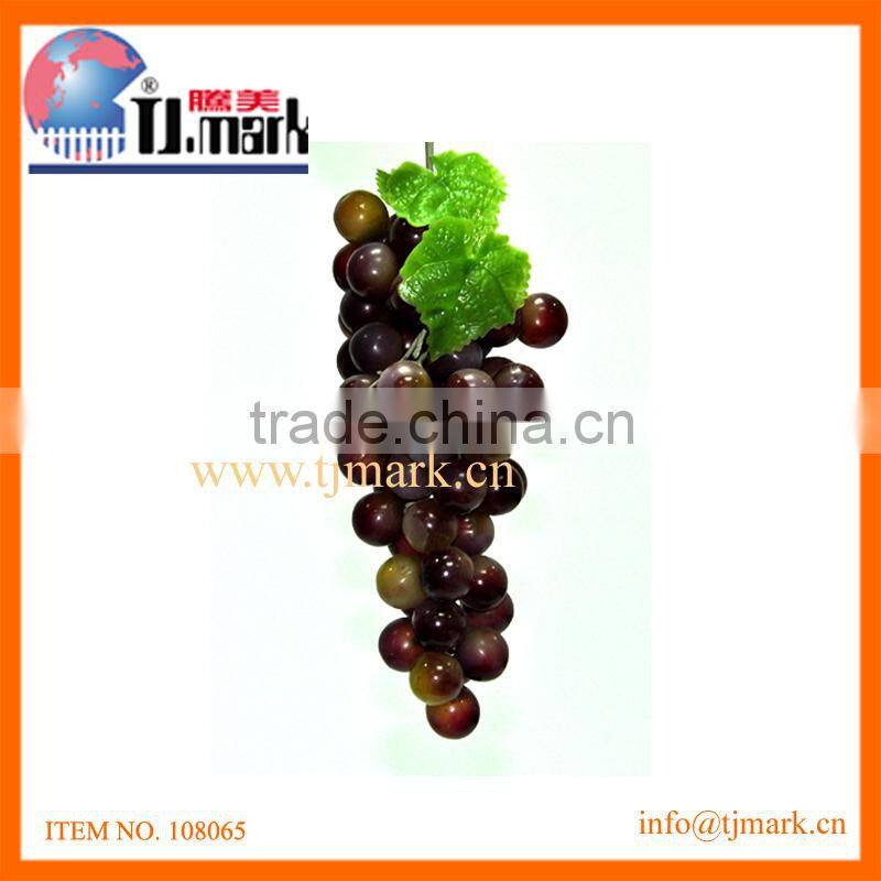 48PCS PVC PURPLE GRAPE BUNCH, GARDEN DECORATION GRAPE BUNCH