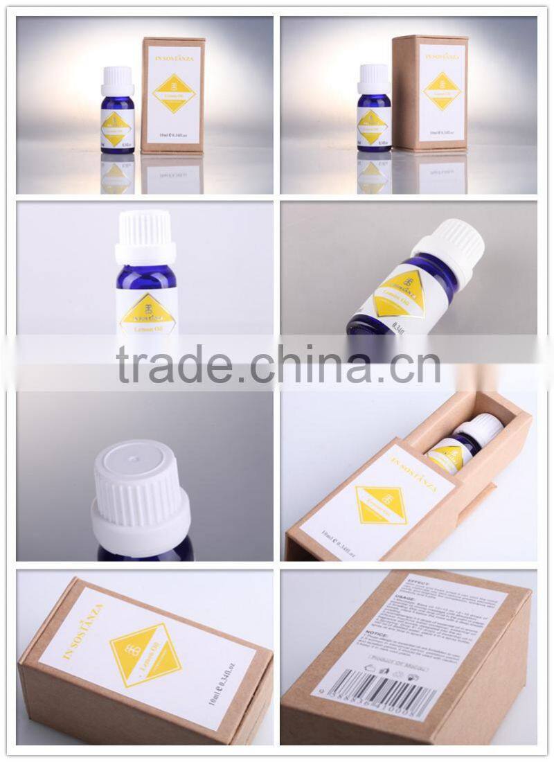In Bulk Wholesale Natural Herbal Essential Oil for Skin Care Lemon Oil