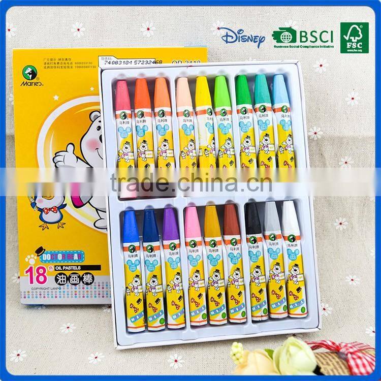 2016 hotsales professional crayon in box for drawing