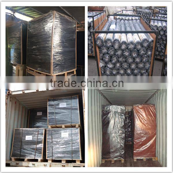 China factory of wholesale black anti slip playground rubber hole mat for grass