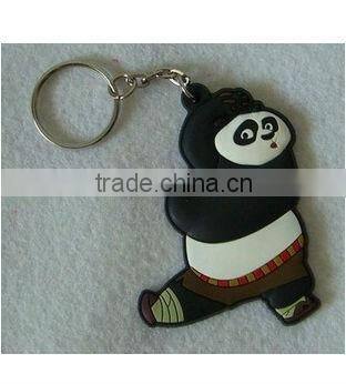 lovely girl soft pvc angel keychain/rubber keychain