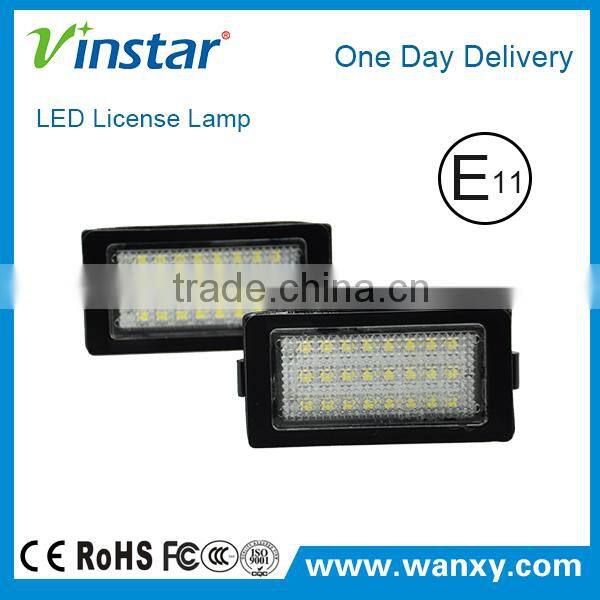 China factory Car LED light For E38 license plate lamp led number light easy to install canbus no error code