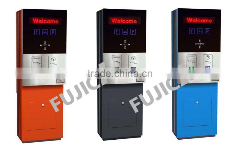 Vehicle barrier access control parking system with RFID tags label FJC-T6