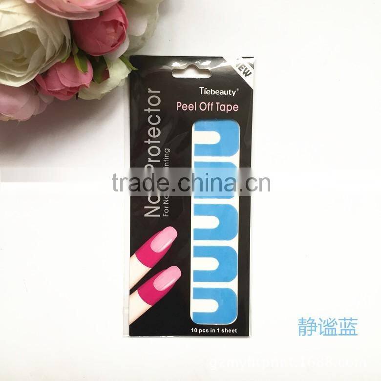 New Nail Tape Stickers Peel off Tape Nail protector Nail Sticker wholesale