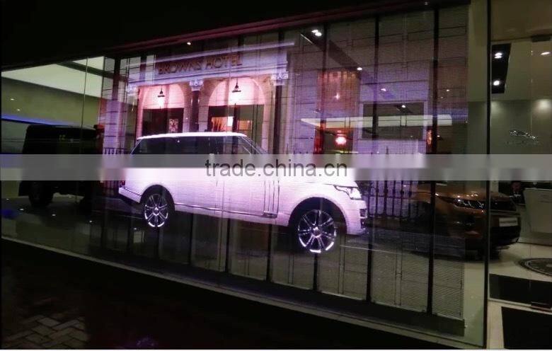 New technology products for P4/p6/p8/p10/p15/p30 transparent indoor led window, transparent led window glass advertising screen