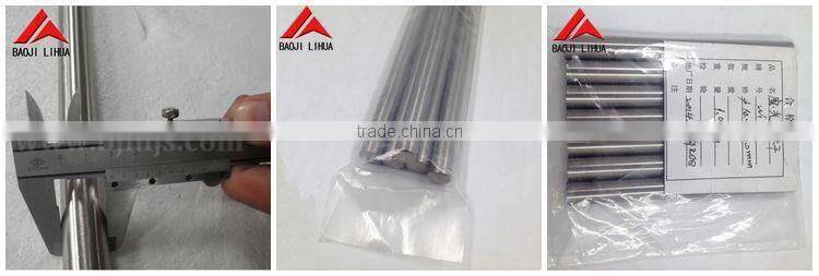 high purity W1 99.95% tungsten bar stock